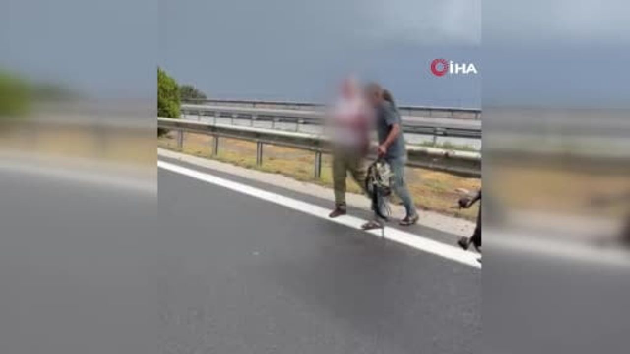 Tarım işçilerini taşıyan minibüsün 2 tırla çarpıştığı TAG otoyolu kazasında 11 yaralı