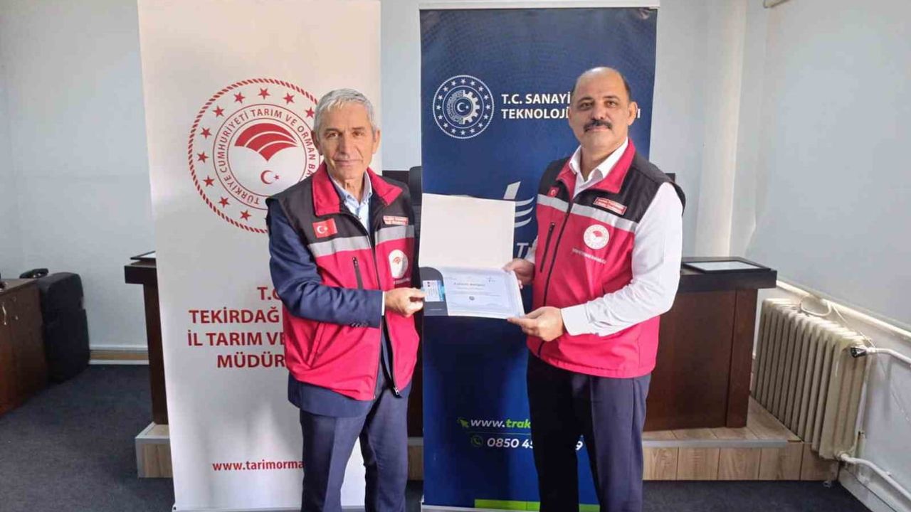 Tarımda dijital adım: Tekirdağ'da İHA-1 ticari pilot eğitimi tamamlandı