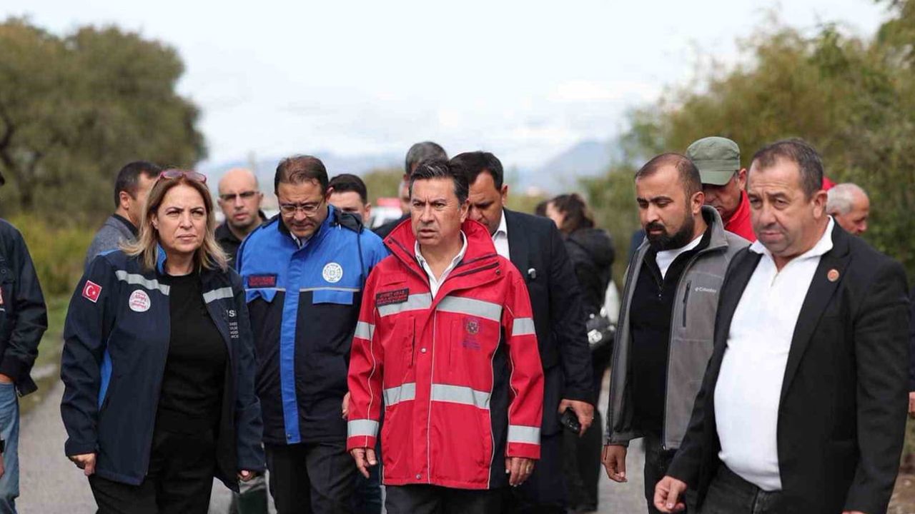 Taşkın sonrası Dalaman'da hayat normale döndürülmesi için seferberlik