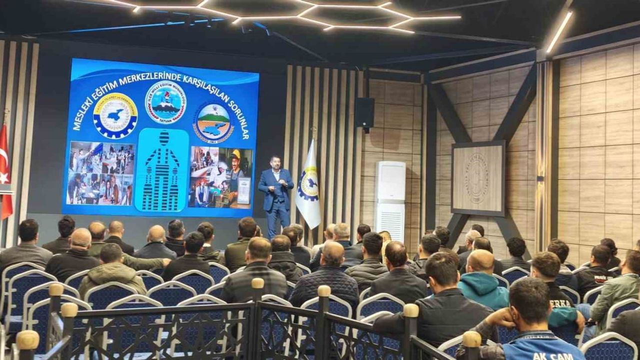 Tatvan'da mesleki eğitimle işletmeler arasındaki iş birliği güçlendirildi