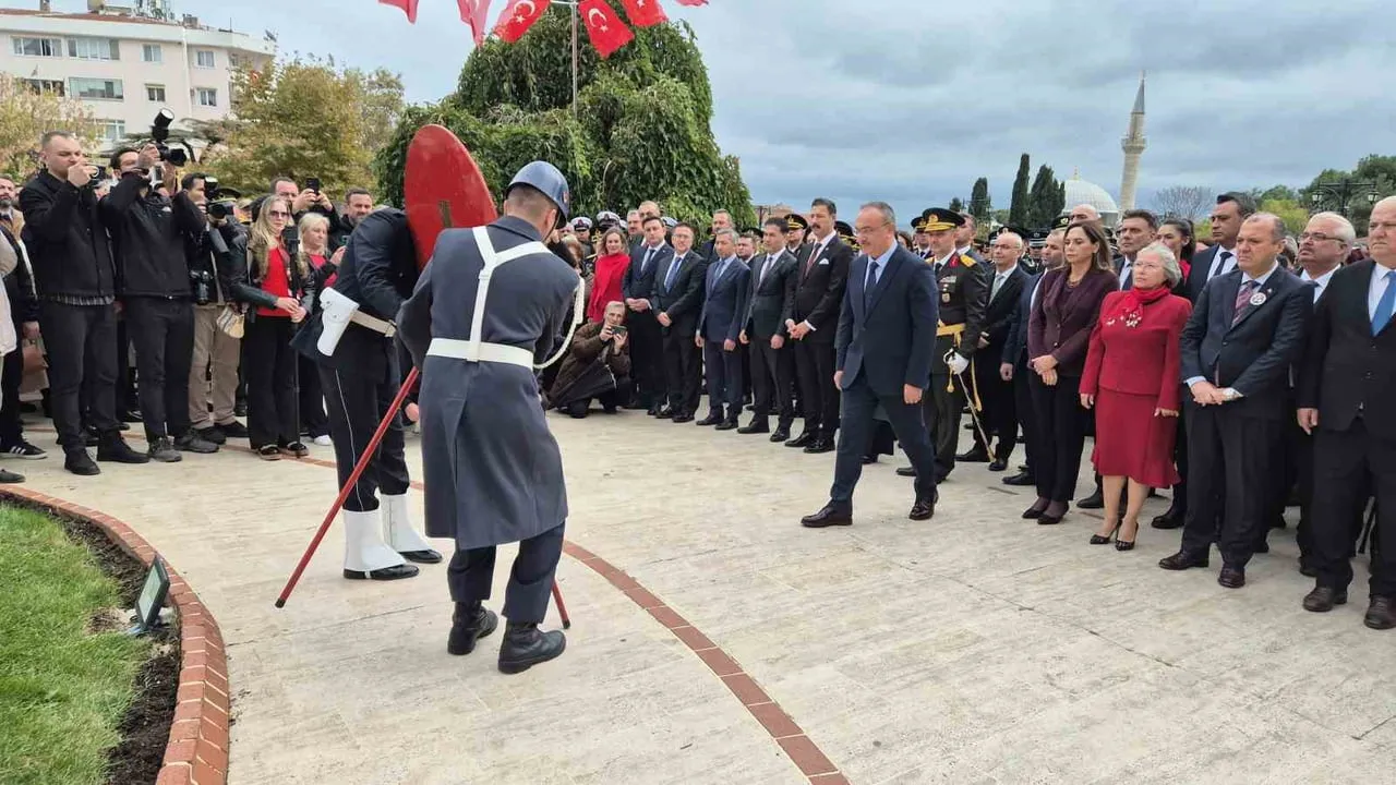 Tekirdağ'da Cumhuriyet coşkusu: 103. yıl anma töreni