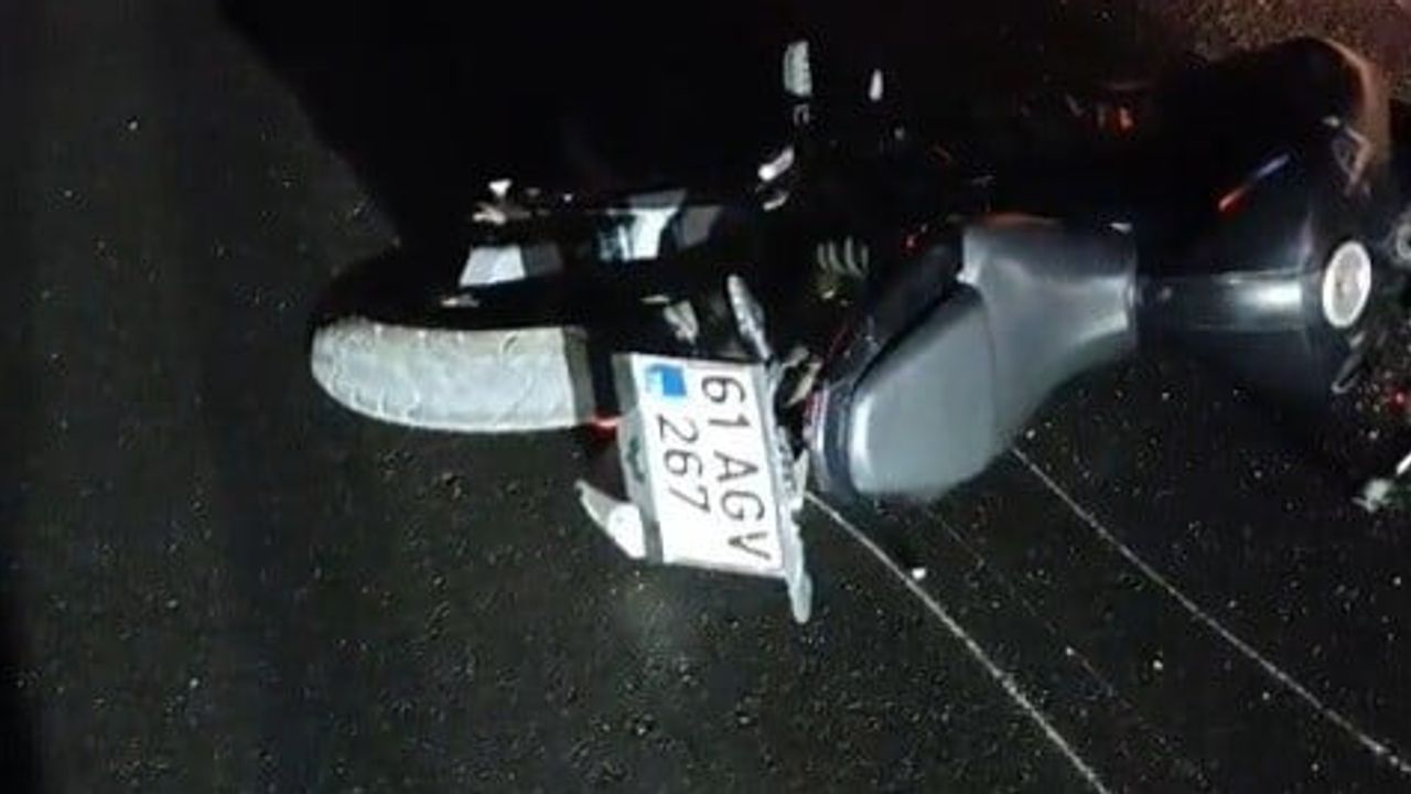 Tekirdağ'da gece yolculuğu trajediyle bitti: motosiklet sürücüsü yaşamını yitirdi