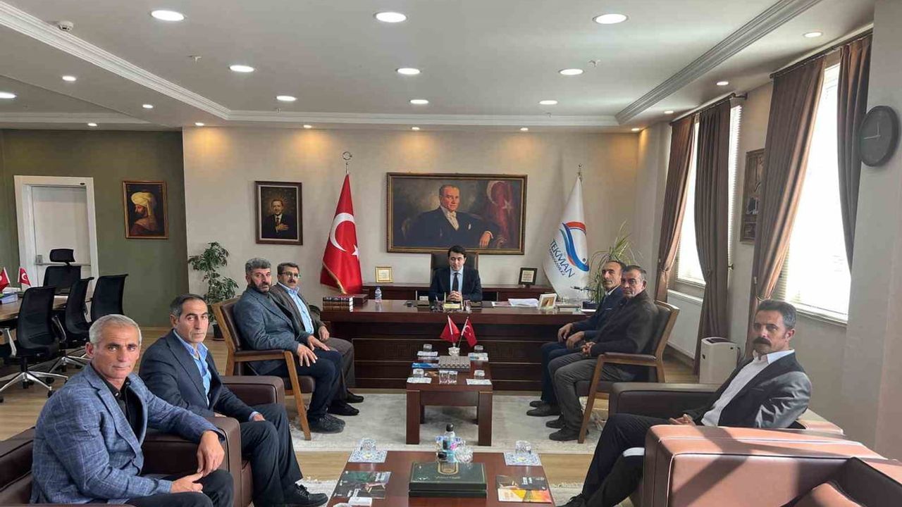 Tekman’da muhtarlar dayanışma ve iş birliği vurgusuyla bir araya geldi