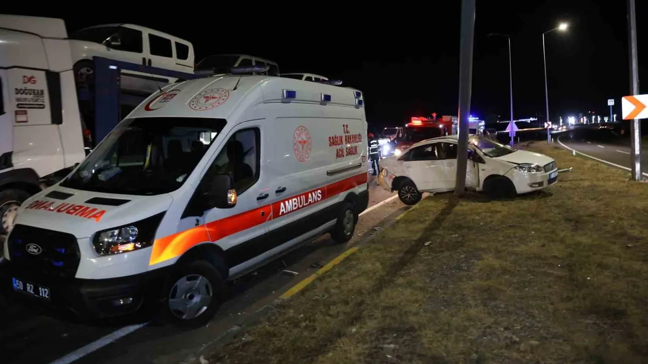 Tilkiyi görünce yapılan manevra kazaya dönüştü
