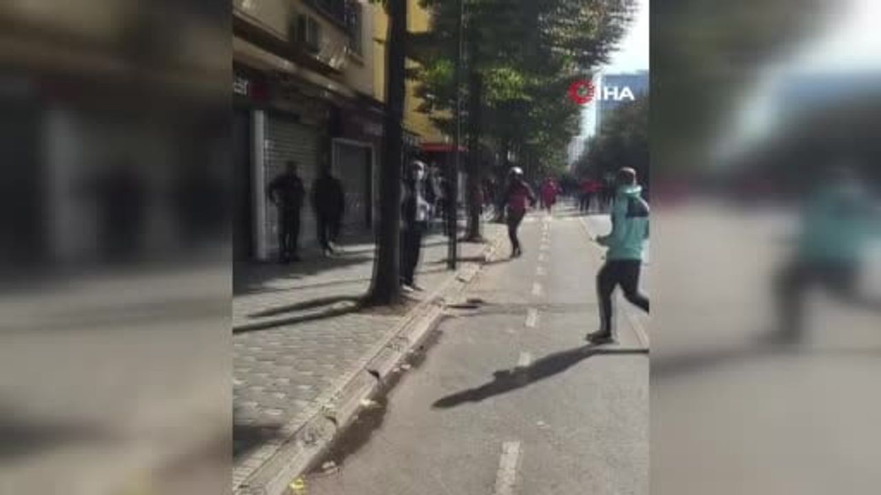 Tiran'da protestolar savaş alanına dönüştü, kültürel miras zarar gördü
