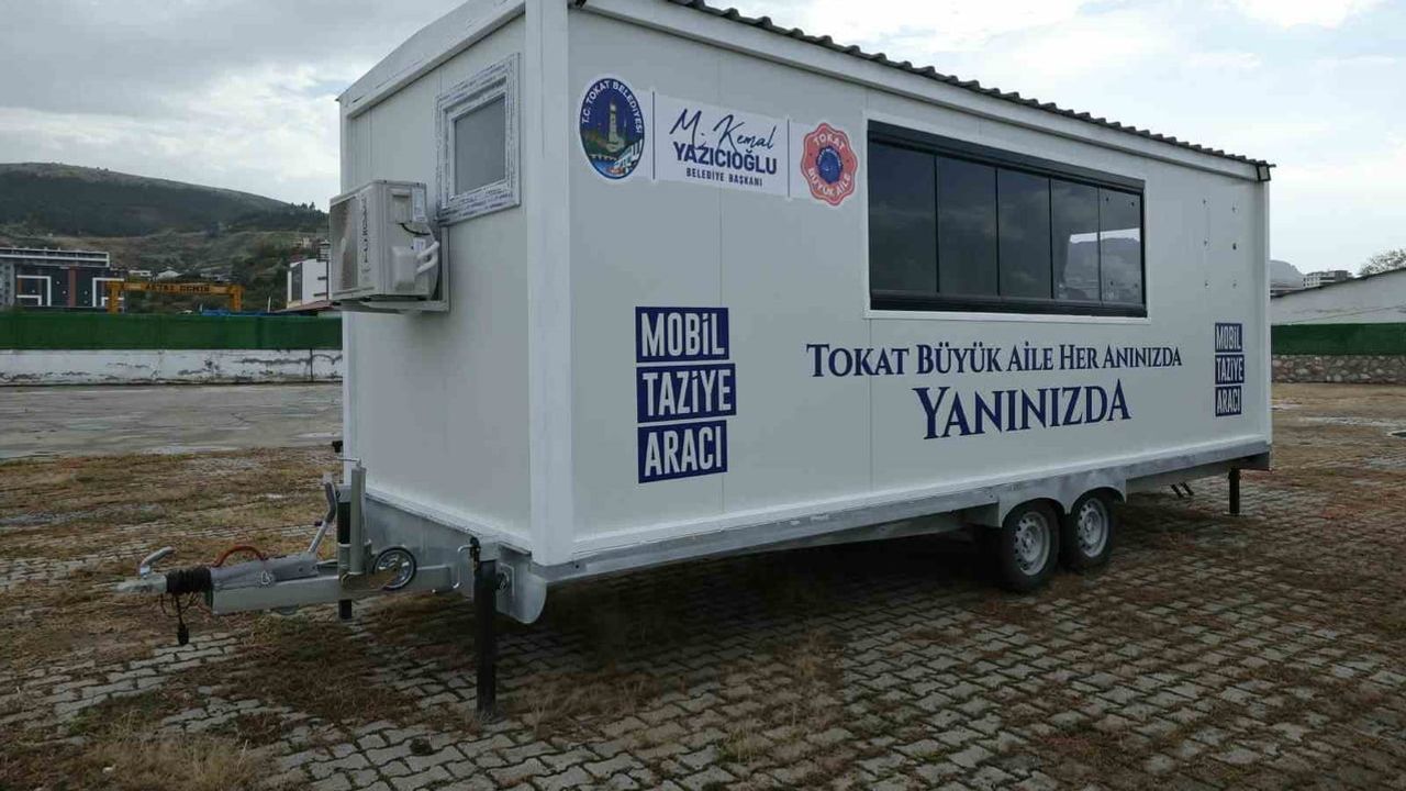 Tokat'ta dayanışmanın yeni aracı: mobil taziye sayısı 14'e çıktı