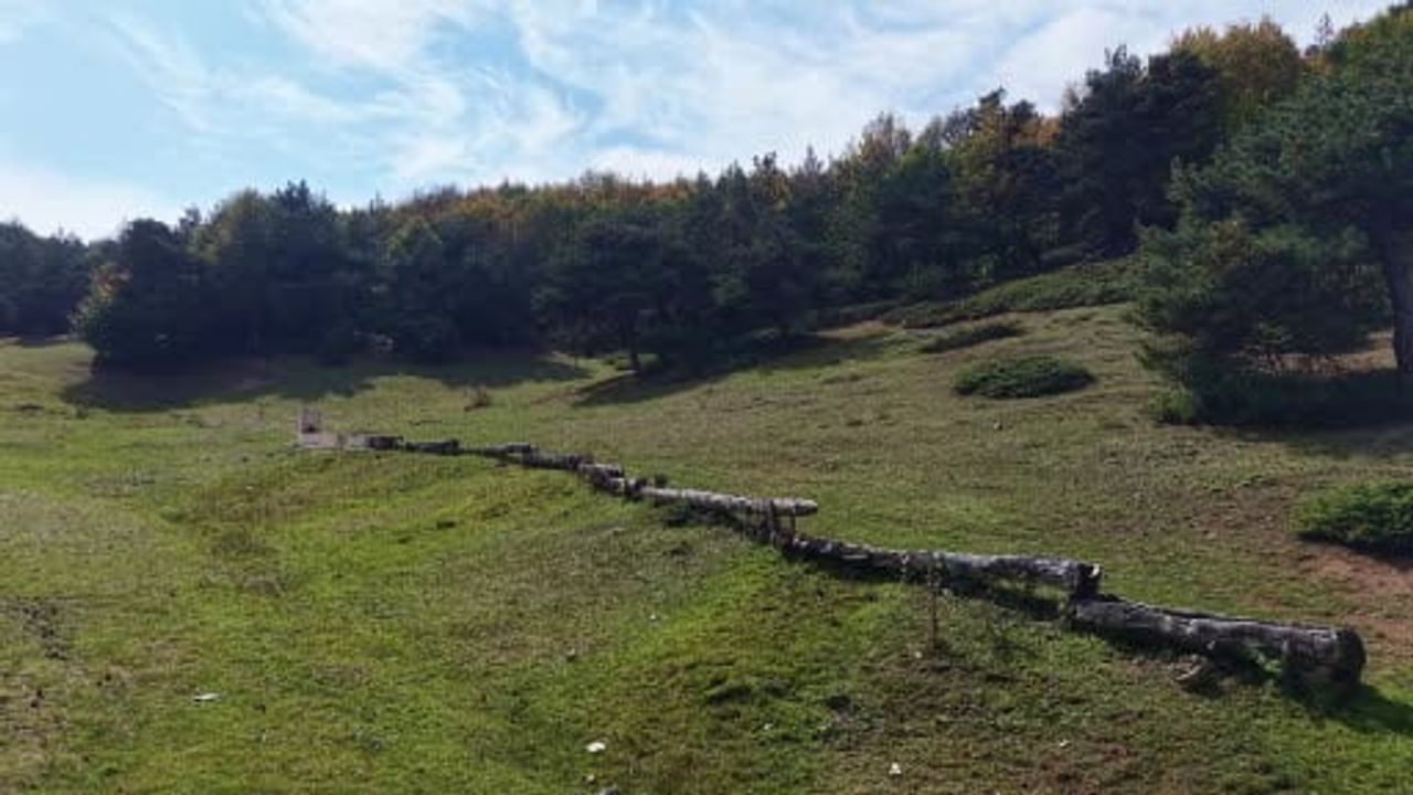 Topçam yaylası sonbaharın tonlarıyla görsel şölen sundu