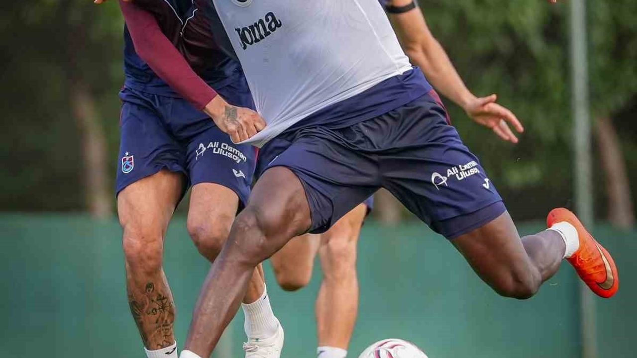 Trabzonspor taktik idmanlarla Gaziantep FK sınavına odaklandı