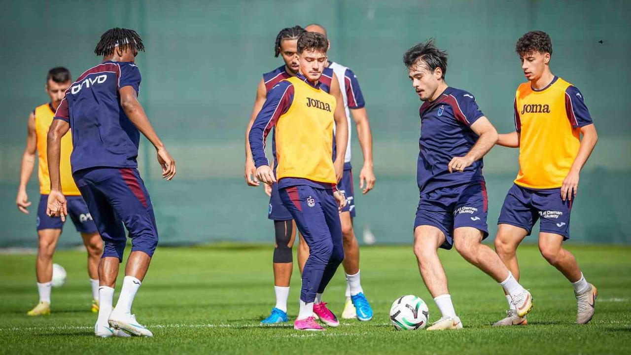 Trabzonspor Tampere'ye taktik ağırlıklı hazırlıkla gidiyor