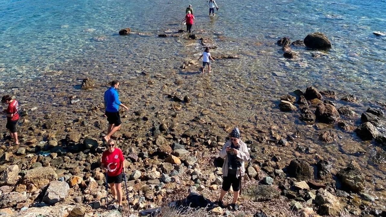 TURBELDAK Doğanbey'de 9 kilometrelik Ege keşfi