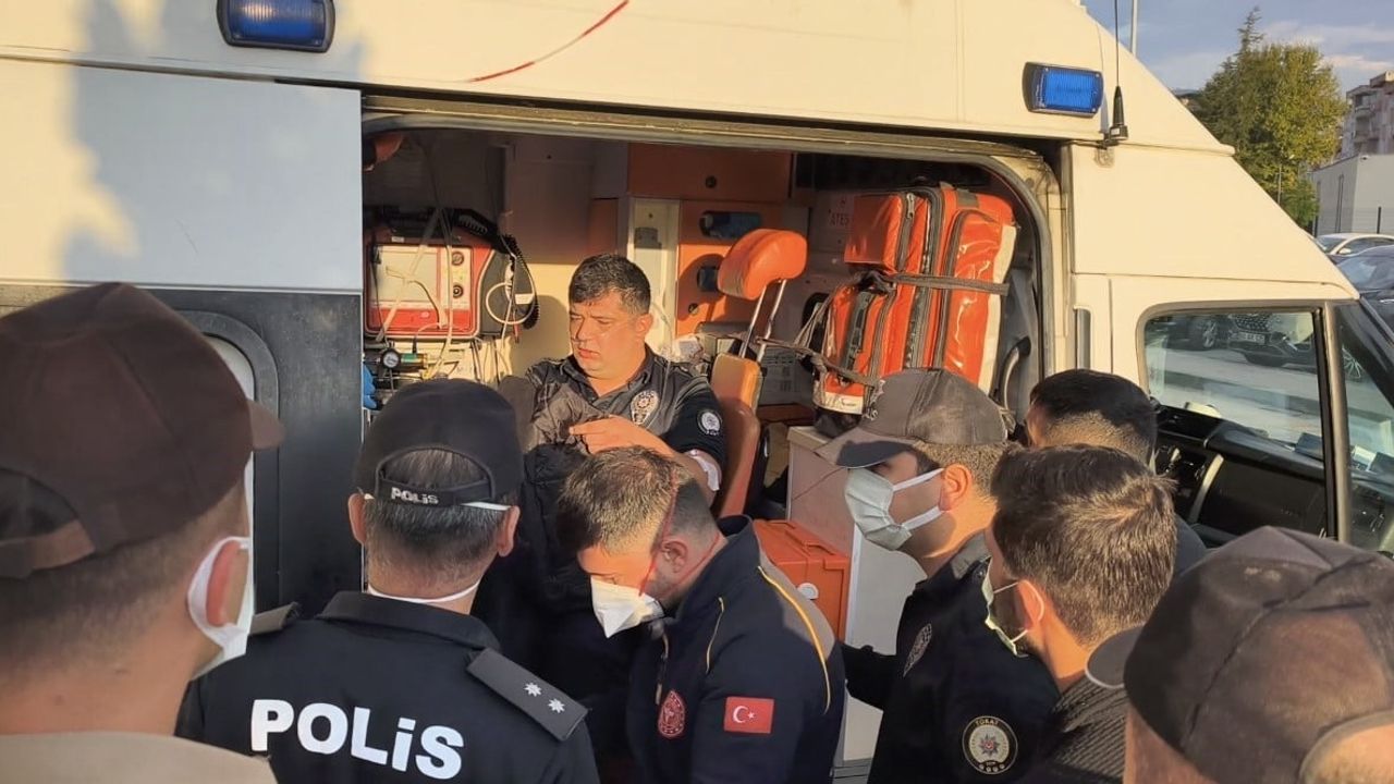 Turhal’da kireç ocağı gaz sızıntısı 45 işçiyi etkiledi