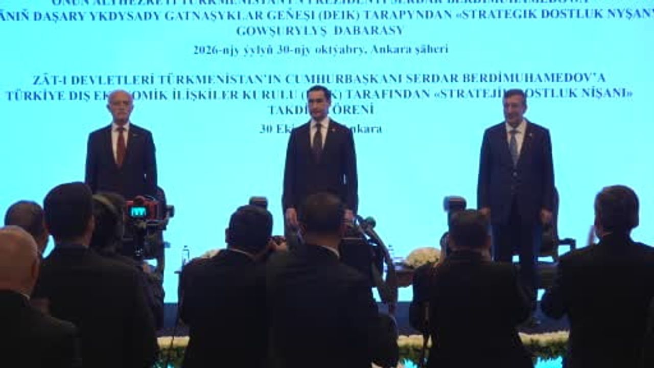 Türkmenistan'ın hızlı ekonomik yükselişi ve Türk firmalarının katkısı vurgulandı