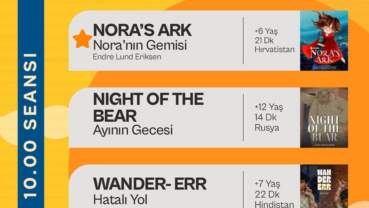 Tuzla’da perdede macera: uluslararası çocuk film festivali 8-11 ekimde