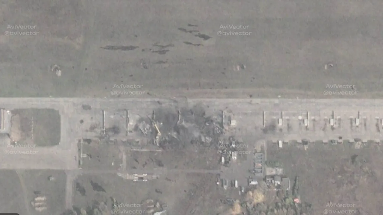 Ukrayna'nın bildirisine göre Borisoglebsk hava üssünde altı Su-34M uçağı imha edildi