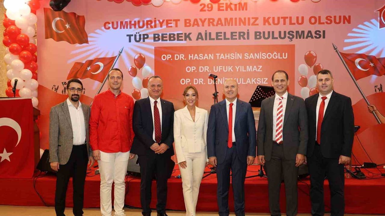Umudun sesi Trabzon'da: tüp bebek aileleri Cumhuriyet coşkusunda buluştu
