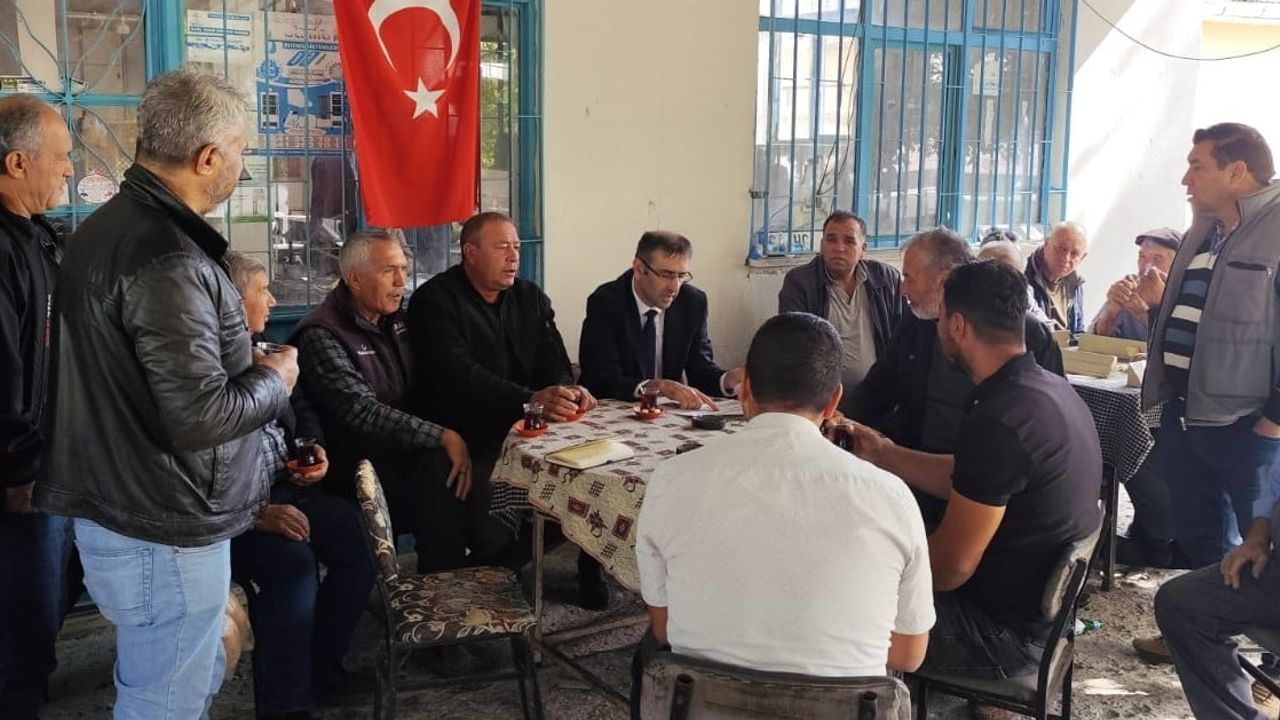 Uşak köylerinde üreticilerle saha değerlendirmesi: tarım ve hayvancılık yerinde ele alındı