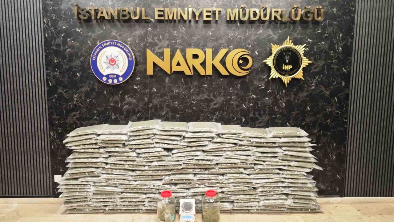 Uyuşturucu ticaretine darbe: İstanbul ve Kocaeli'de 100 kilo skunk ele geçirildi