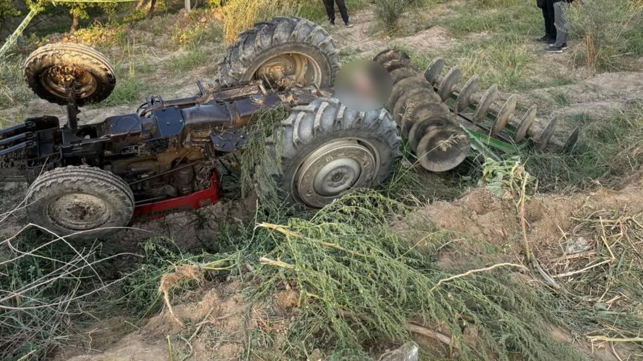 Üzüm bağında traktör kazası: 43 yaşındaki çiftçi yaşamını yitirdi