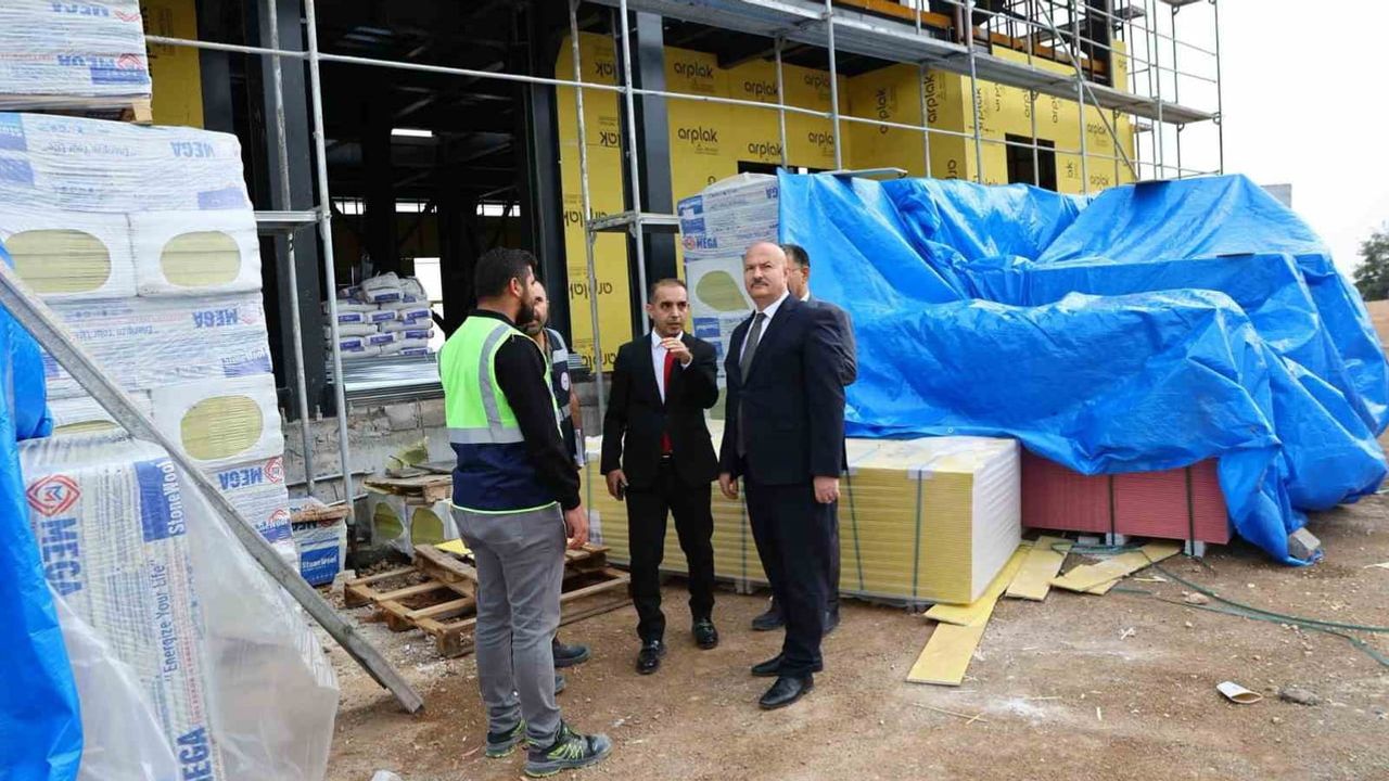 vali abdullah küçük esentepe ve indere’de sağlık yatırımlarını yerinde denetledi