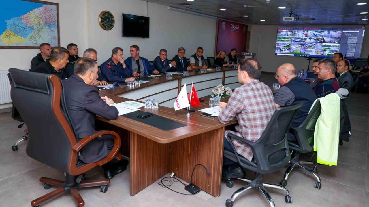 Vali Hacıbektaşoğlu, GAMER'den yağış yönetimini koordine etti