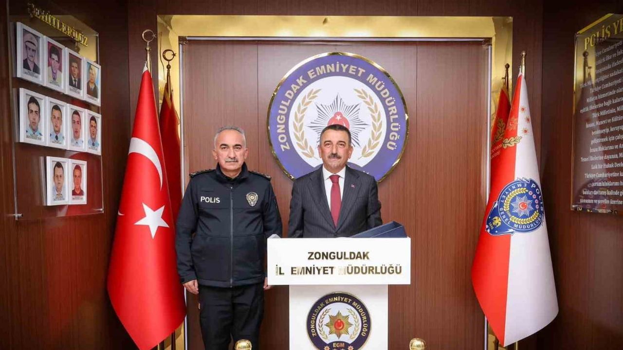 Vali Hacıbektaşoğlu'ndan İbrahim Kaba'ya yeni görevinde iyi dilekler