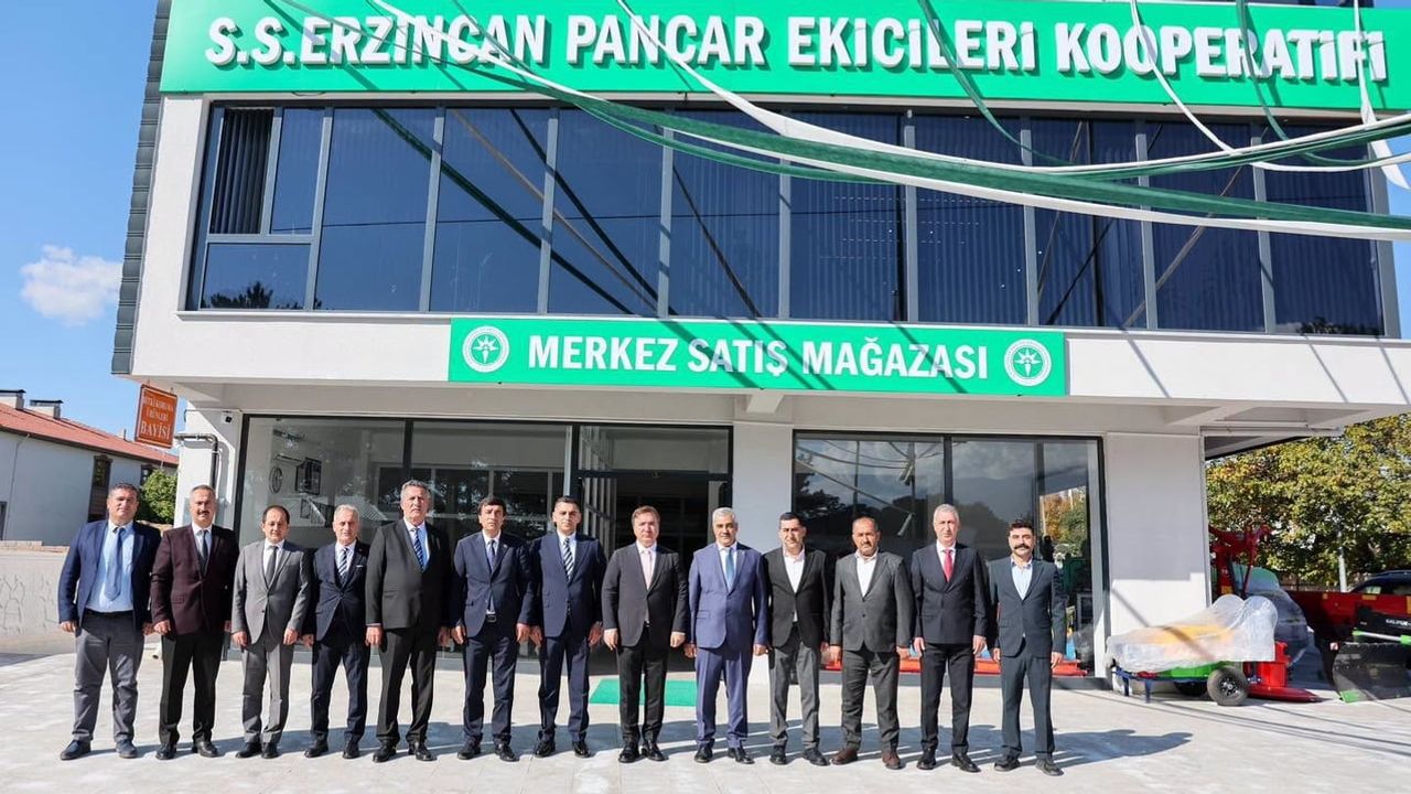 Vali Hamza Aydoğdu yeni hizmet binasını gezdi ve kooperatifin çalışmalarını inceledi