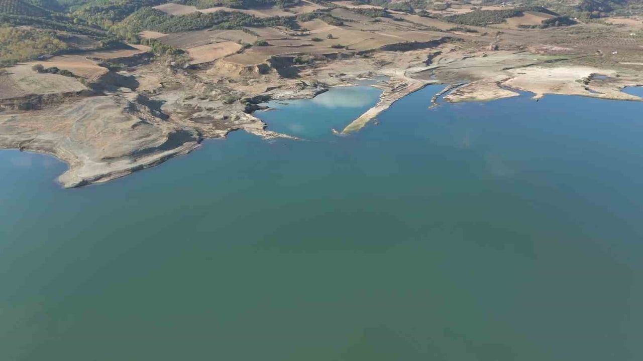 Yağışlarla canlanan Naip Barajı'nda doluluk yüzde 11'e çıktı