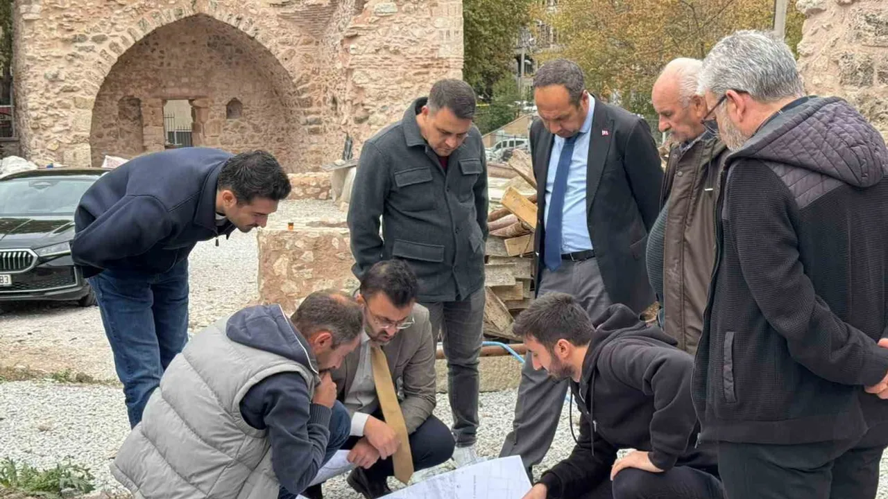Yakup Çelebi İmaret Külliyesi arkeopark projesinde sona yaklaşılıyor