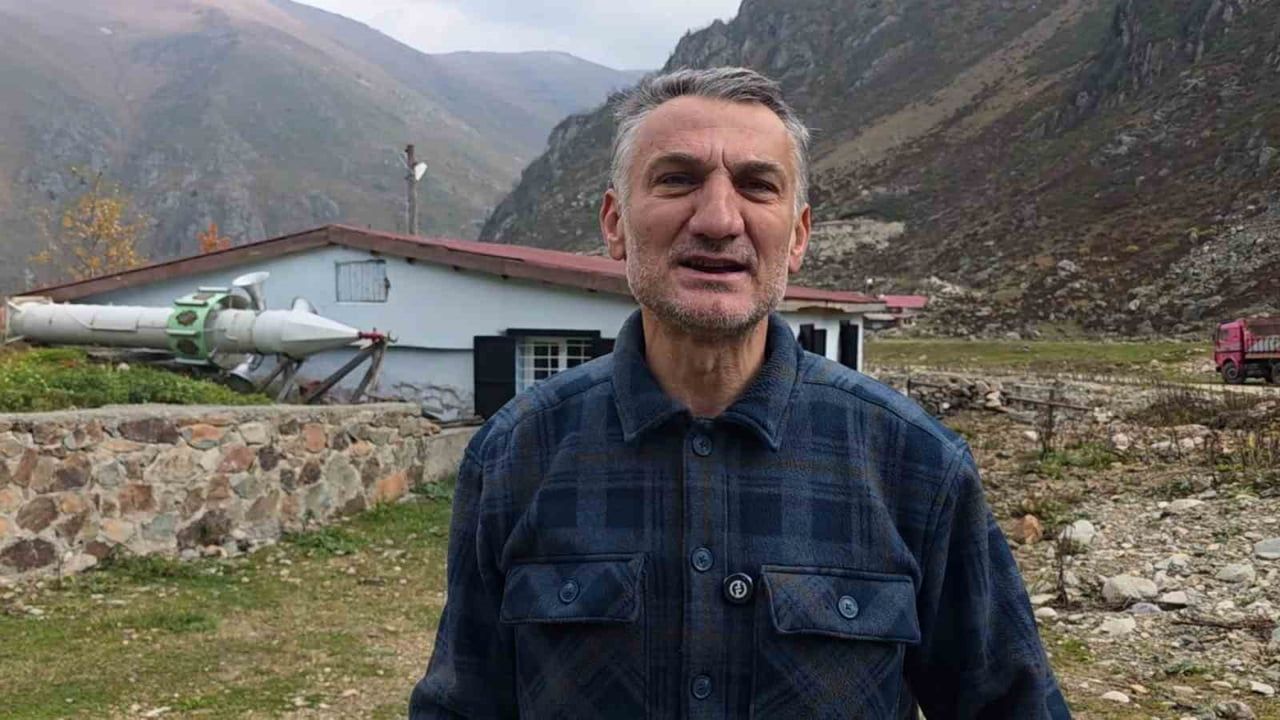 Yayla minaresi çığa karşı teleferikle yatırıldı
