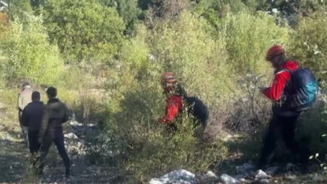 Yazılı Kanyon'da mahsur kalan gönüllüler için kurtarma çalışmaları yoğunlaştı