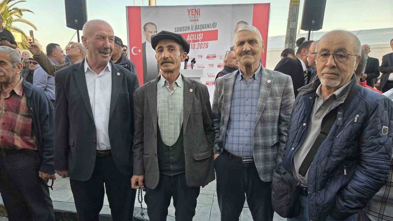 Yeni Parti'den Samsun'da ulaşım merkezinde yeni il binası