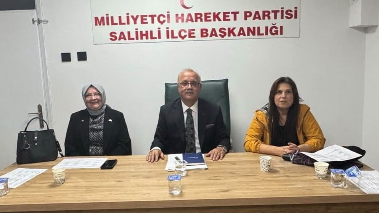 Yeni yönetim MHP Salihli ilçe teşkilatında görev dağılımını tamamladı