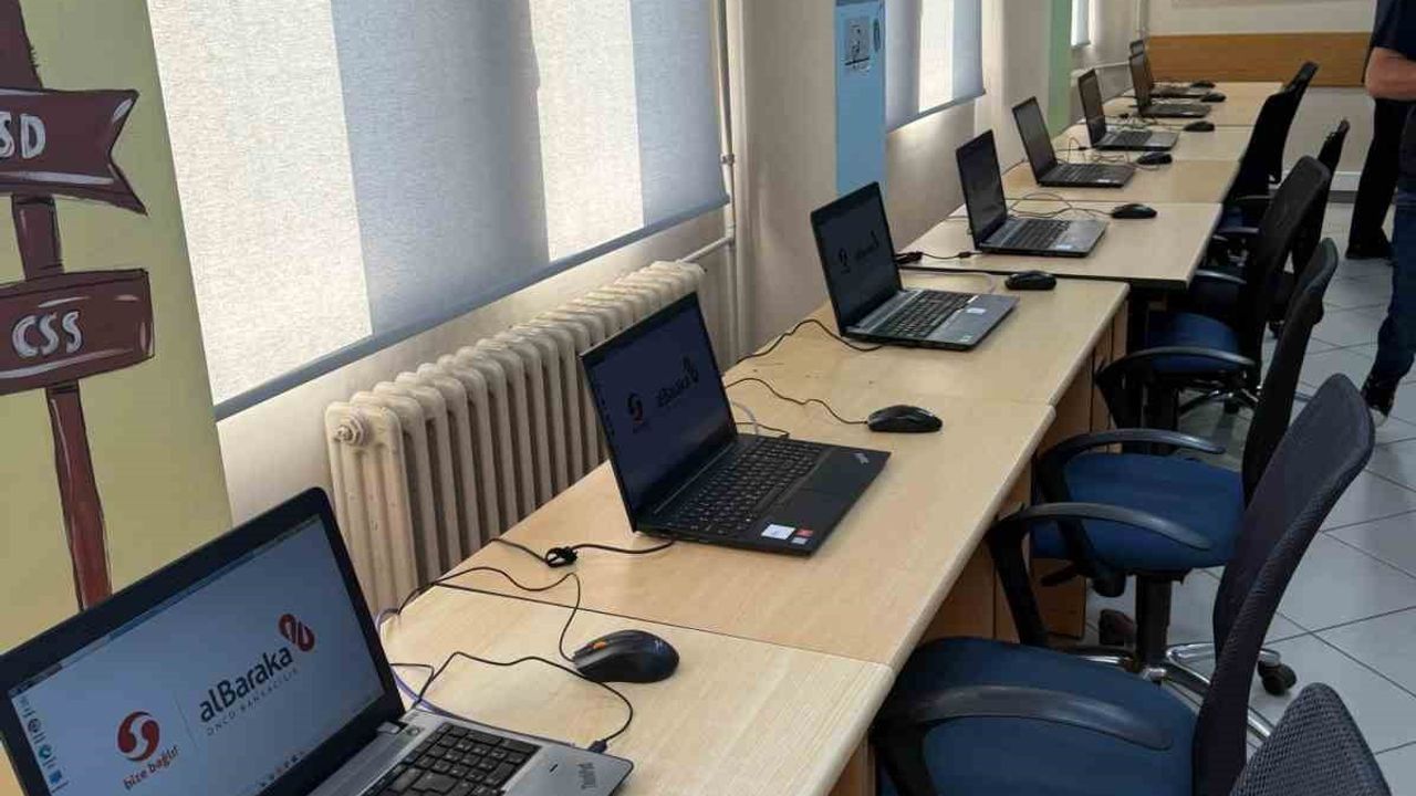 Yeniden değerlendirilen donanımlar kız meslek lisesinin teknolojik altyapısını güçlendirdi