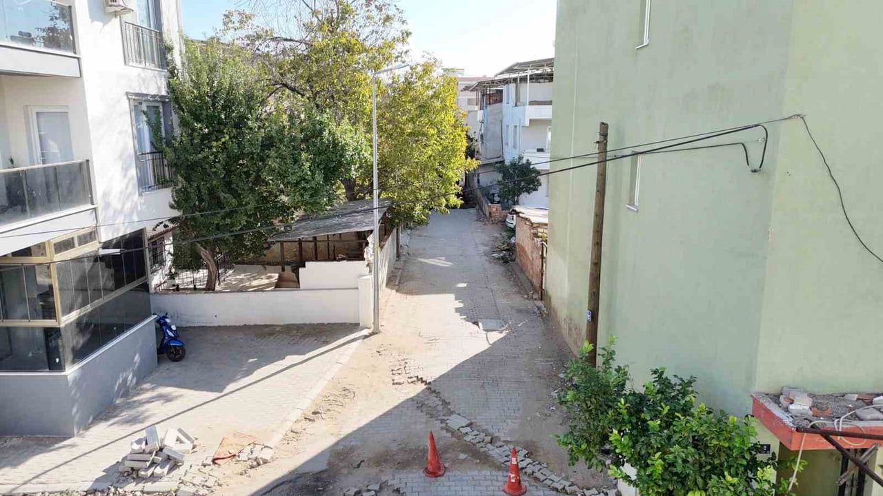 Yenileme çalışmaları başladı: Nazilli'de Yeşil Mahalle 813 Sokak yenileniyor