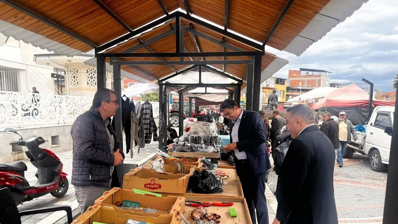 Yenipazar'da Murat Karataş'tan esnafa çözüm odaklı ziyaret
