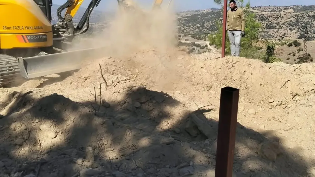 Yenipazar'da sondaj tesisi güneş enerjisiyle gider tasarrufu hedefliyor