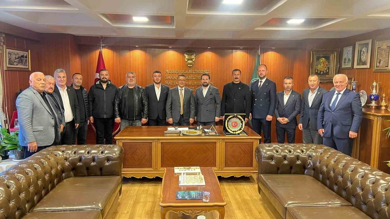 Yenişehir MHP heyetinden BESOB’a istişare ziyareti