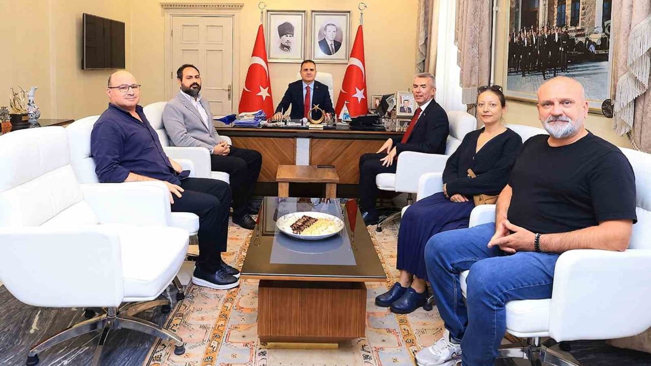 Yerli ahşap yat mirası gündemde: The Bodrum Cup heyeti valiyi ziyaret etti