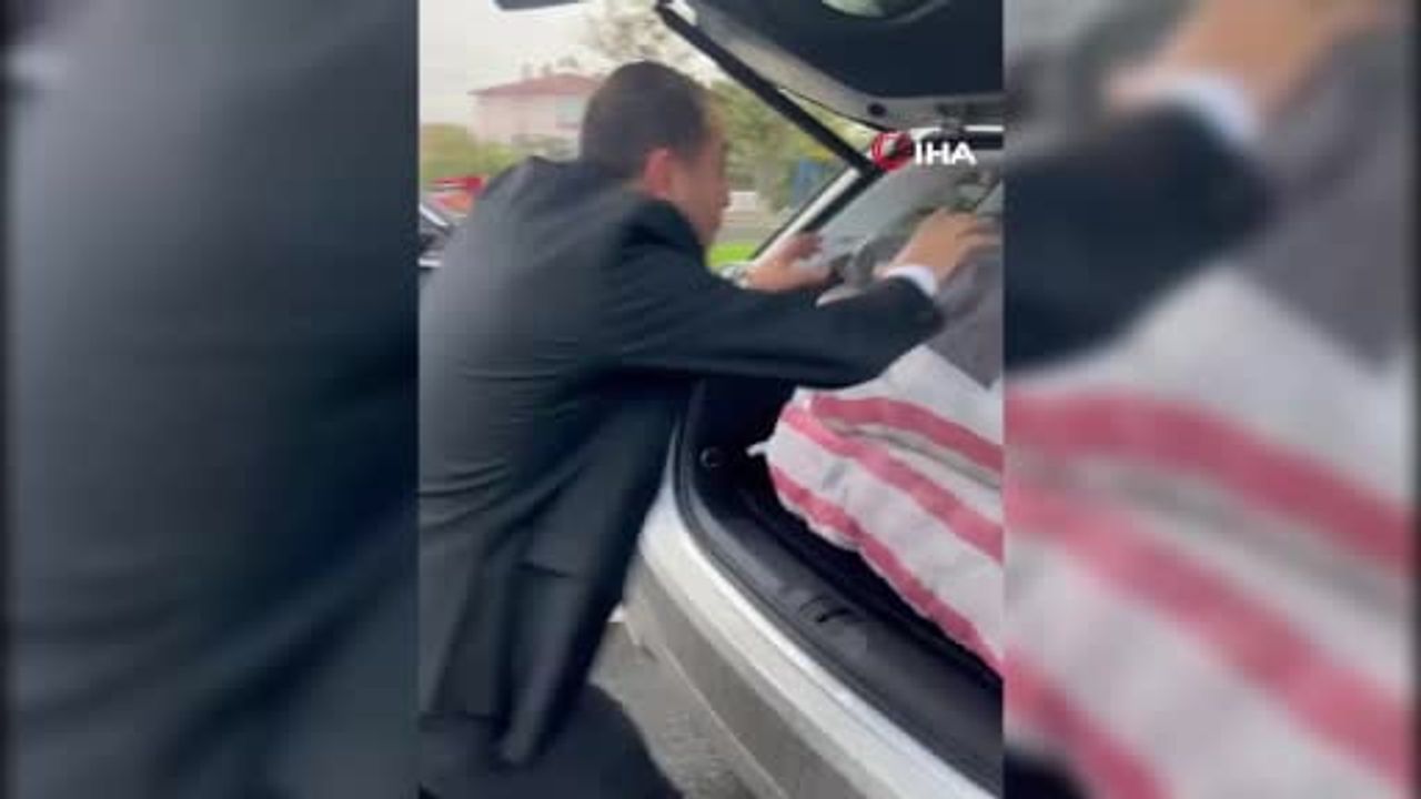 Yoldaki iş birliği: Bolu'da tırın alevleri vatandaş ve beton mikseriyle söndü