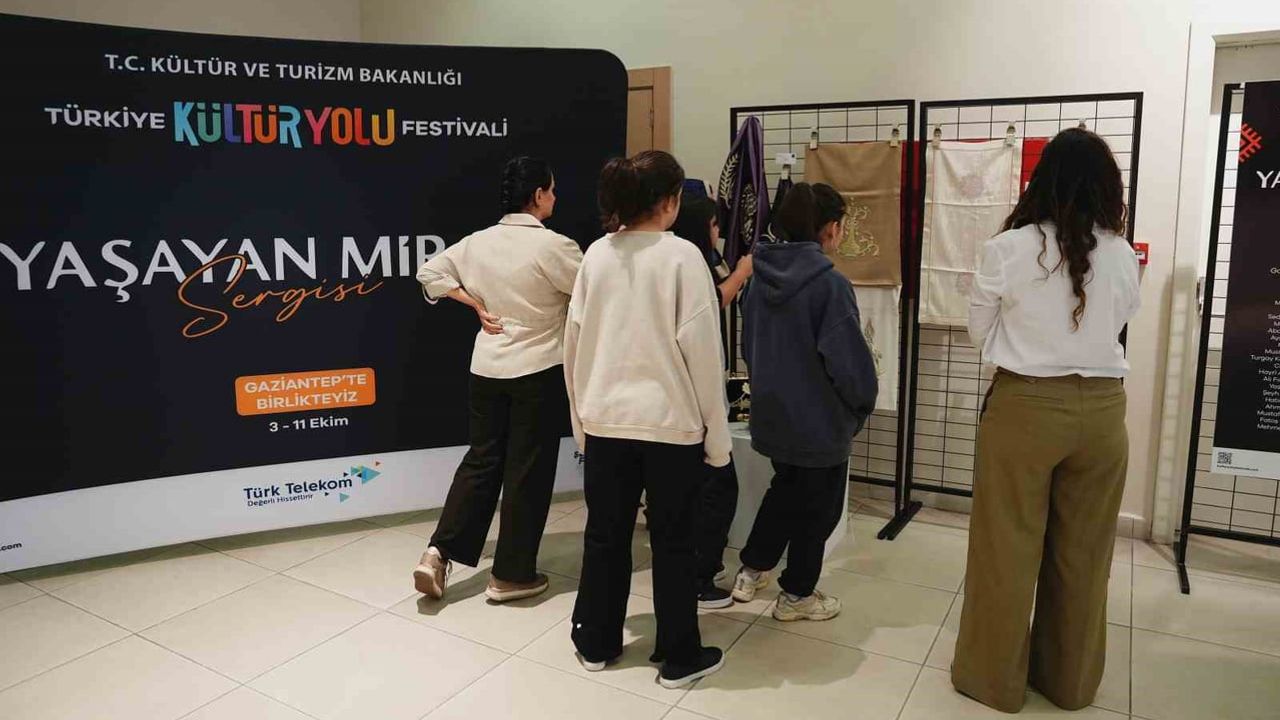 Zeugma Mozaik Müzesi'nde Gaziantep'in yaşayan mirası atölyelerle sergilendi