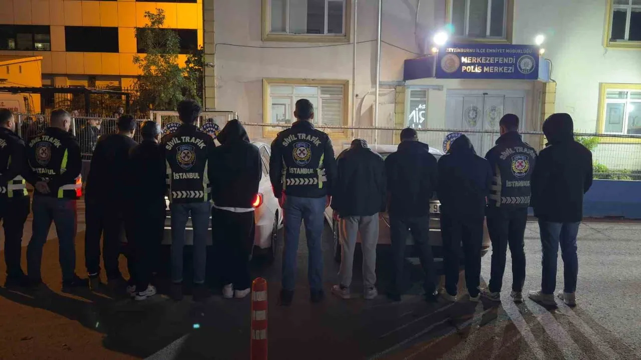Zeytinburnu'nda trafikte kavga ve uygulanan idari yaptırımlar