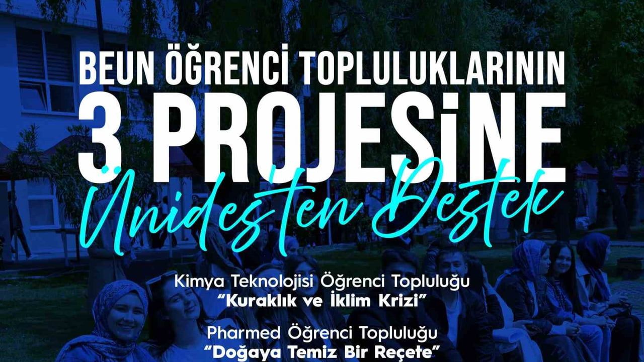Zonguldak Bülent Ecevit Üniversitesi öğrencileri çevre ve iklim çağrısında ÜNİDES desteği aldı
