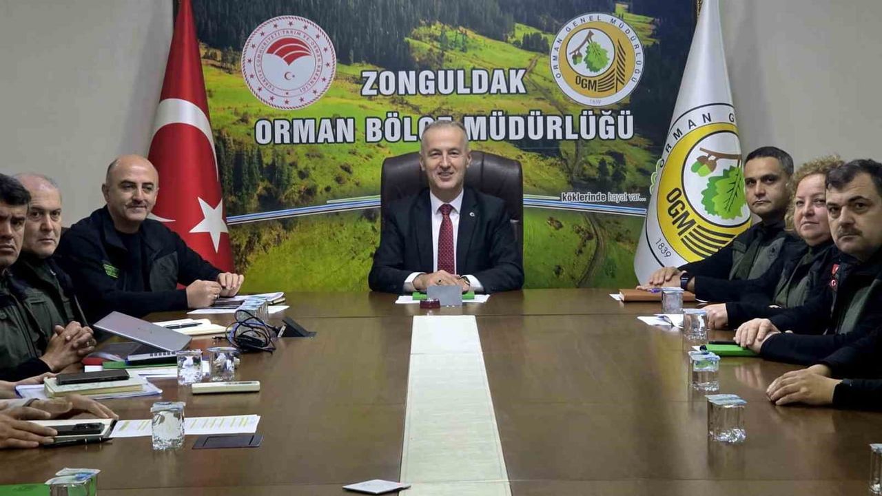Zonguldak orman bölge müdürlüğü 2026 hedeflerini ve ekim performansını değerlendirdi