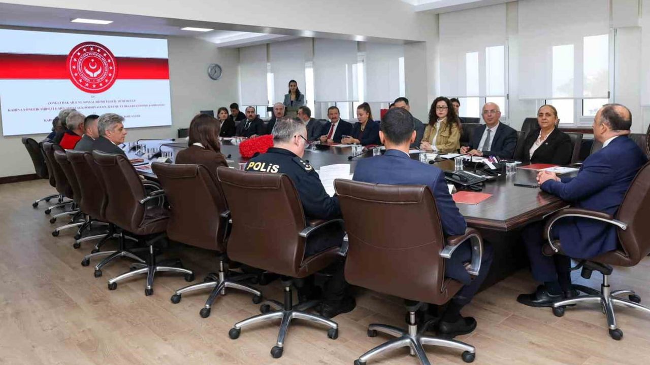Zonguldak’ta kadına yönelik şiddetle mücadelede iş birliği vurgulandı