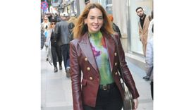 Seda Bakan, kızları için tablo alırken objektiflere yakalandı! Zeytin Ağacı'nın 2. Sezonu hakkında konuştu