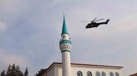 Merzifon 5’inci Ana Jet Üssü'ndeki Mehmetçik Camii 11 ayda tamamlanıp ibadete açıldı