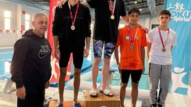 2025-2026 Eğitim-Öğretim Yılı Düzce Gençler Yüzme Müsabakaları Çilimli'de Yapıldı