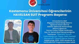Kastamonu Üniversitesi Öğrencilerinin Yapay Zeka Destekli Biyosensör Projesi HAVELSAN SUIT’e Kabul Edildi