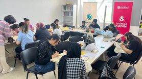 Çerkezköy Kadın Danışma Merkezi'nin Nisan Atölyeleri: Kadınlara Üretim ve Sosyalleşme İmkanı