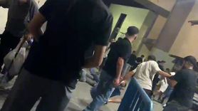 Hastane kapısında gergin anlar: iki grup arasında kavga paniğe yol açtı